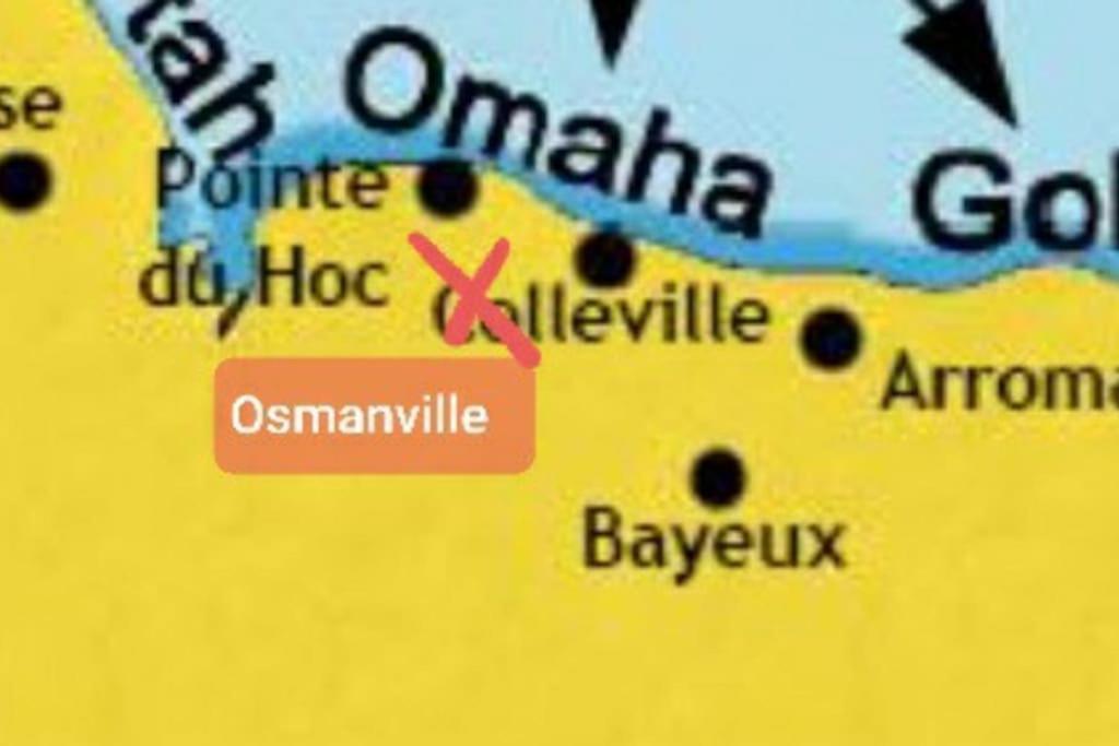 Loft Proche Des Plages Et Sites Du Debarquement Osmanville Exteriör bild
